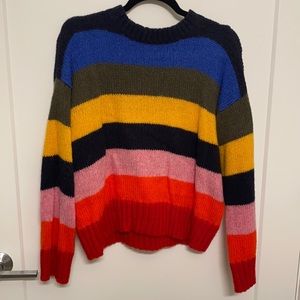 Super colorful urban outfitters sweater! Size small